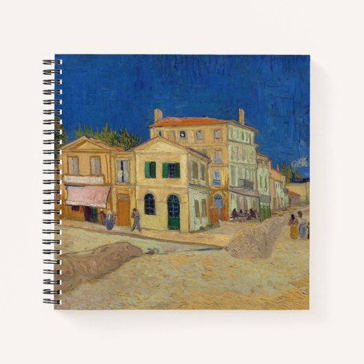 Carnet Vincent van Gogh - Maison Jaune / Rue (Devant)