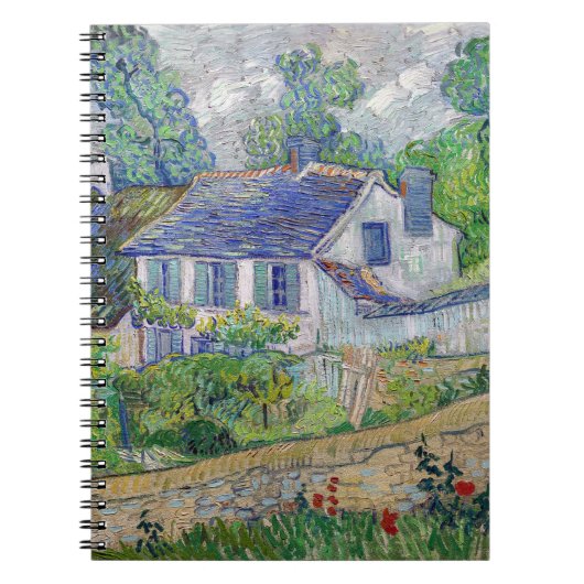 Carnet Vincent van Gogh - Maisons à Auvers (Devant)