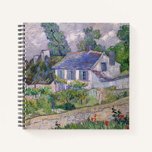 Carnet Vincent Van Gogh - Maisons à Auvers (Devant)