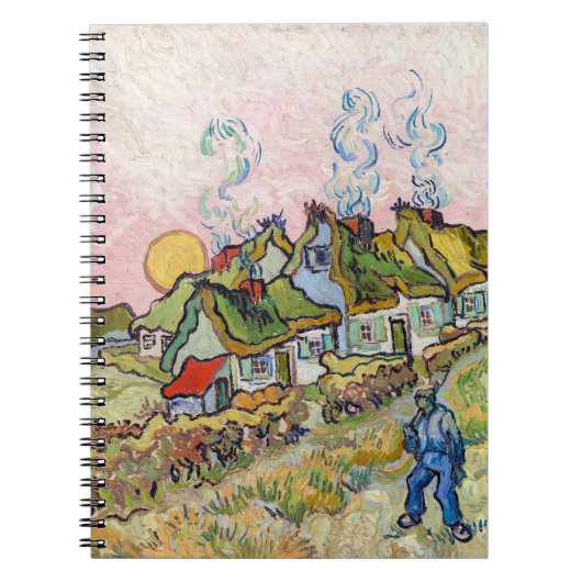 Carnet Vincent van Gogh - Maisons et figure (Devant)
