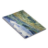 Carnet Vincent Van Gogh Monogrammé Or Art du Paysage (Côté Droit)