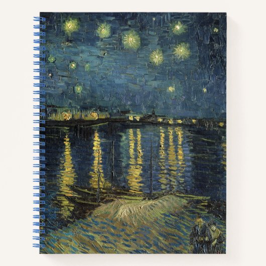 Carnet Vincent van Gogh | Nuit étoilée sur le Rhône (Devant)