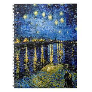 Carnet Vincent Van Gogh Nuit Sur Le Rhône 1888