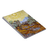 Carnet Vincent van Gogh - Oliviers, Ciel Jaune et Soleil (Côté Droit)