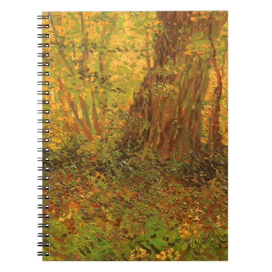 Carnet Vincent van Gogh - Sous-bois (Devant)