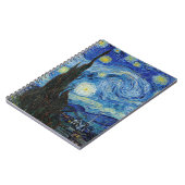 Carnet Vincent Van Gogh Starry Nuit Vintage Art (Côté gauche)