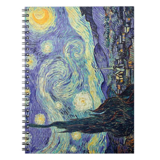 Carnet Vincent Van Gogh The Starry Night (Devant)