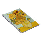 Carnet Vincent Van Gogh - Vase avec douze tournesols (Côté Droit)