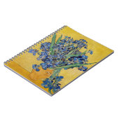 Carnet Vincent van Gogh - Vase avec iris (Côté gauche)