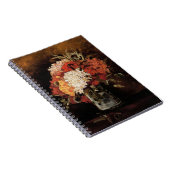 Carnet Vincent Van Gogh - Vase de fleurs avec oeillets -  (Côté Droit)