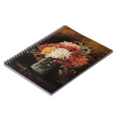 Carnet Vincent Van Gogh - Vase de fleurs avec oeillets -  (Côté gauche)