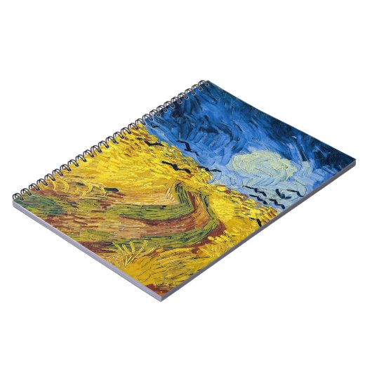 Carnet Vincent van Gogh - Wheatfield with Crows (Côté gauche)