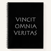 Carnet Vincit omnia veritas (Devant)