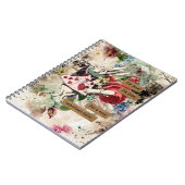 Carnet Vintage Alice au pays des merveilles (Côté gauche)