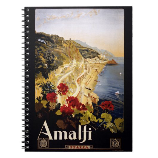 carnet vintage Amalfi Italie (Devant)