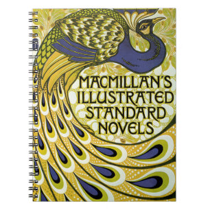 Carnet Vintage Art Nouveau, Macmillan's Peacock Feather