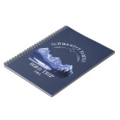 Carnet Vintage Blue Mountain Lake Sunset (Côté gauche)