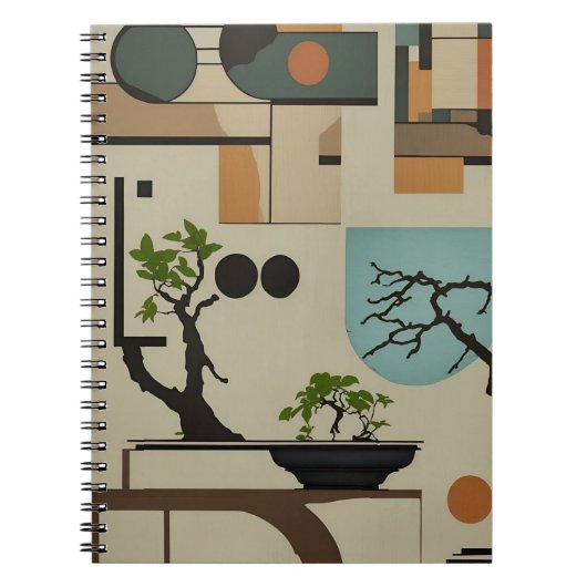 Carnet vintage bonsai 1 (Devant)
