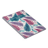 Carnet Vintage Botanical Fern Monogram (Côté Droit)