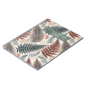 Carnet Vintage Botanical Fern Monogram (Côté gauche)