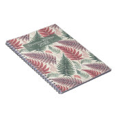 Carnet Vintage Botanical Fern Monogram (Côté Droit)