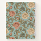 Carnet Vintage Botanical Roses (Dos)