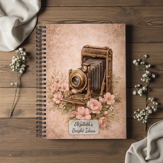 Carnet Vintage Camera