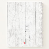 Carnet Vintage Camion Rouge Rustic Wood Family Recette (Dos)