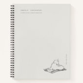 Carnet Vintage Cat Illustration Dark Academia  (Devant)