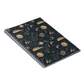 Carnet Vintage Celestial Space Pattern (Côté Droit)