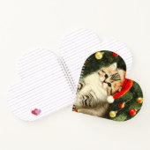 Carnet Vintage Christmas Kitten (Intérieur)