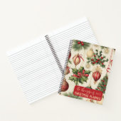 Carnet Vintage Christmas Planner (Intérieur)