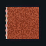 Carnet Vintage Christmas, William Morris<br><div class="desc">Un magnifique carnet design vintage William Morris. Acorns et chêne motif Feuille. Éloignez-vous de la foule avec ce design unique.</div>