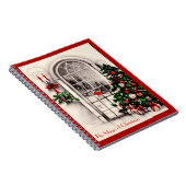 Carnet Vintage Christmas Window (Côté Droit)
