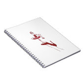 Carnet Vintage Cocktail Glass Pinup Notebook (Côté Droit)