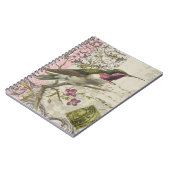 Carnet Vintage colibri...carnet (Côté gauche)