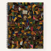 Carnet Vintage Crazy Quilt (Devant)