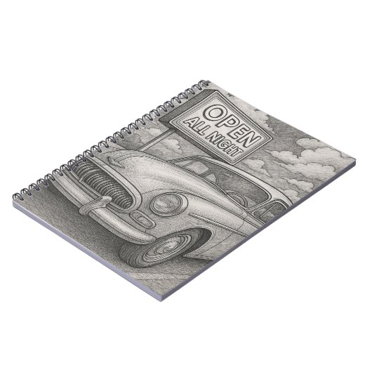 Carnet Vintage Cruiser Notebook (Côté gauche)