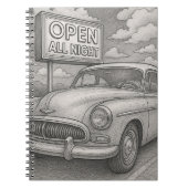 Carnet Vintage Cruiser Notebook (Devant)