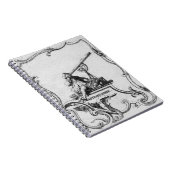 Carnet vintage d'astronomie (Côté Droit)