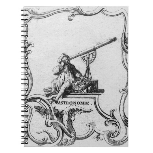 Carnet vintage d'astronomie (Devant)