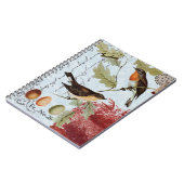 Carnet vintage de Birds of a Feather… (Côté gauche)