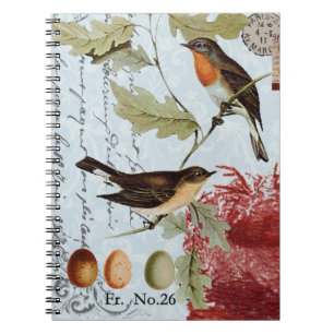 Carnet vintage de Birds of a Feather…