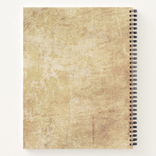 Carnet vintage de Gladioli (Dos)