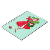 Carnet vintage de Noël 1950 (Côté gauche)