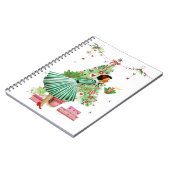 Carnet vintage de Noël 1950 (Côté gauche)