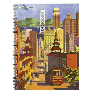 Carnet Vintage de San Francisco