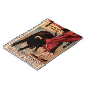 Carnet vintage de tauromachie (Côté gauche)
