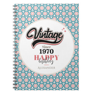 Carnet Vintage depuis - 1970
