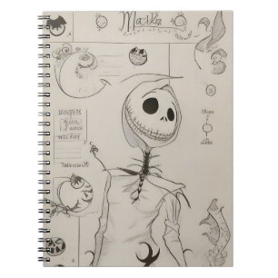 carnet vintage d'halloween